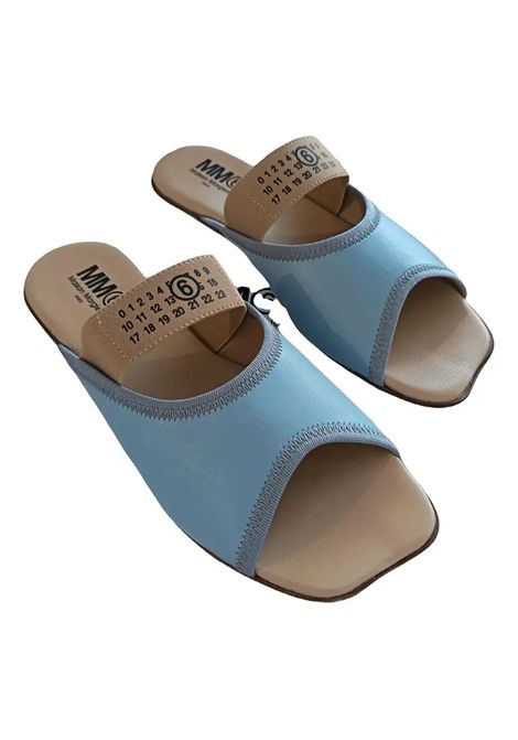 Sandali con fascia logo MM6 KIDS MAISON MARGIELA | 823863